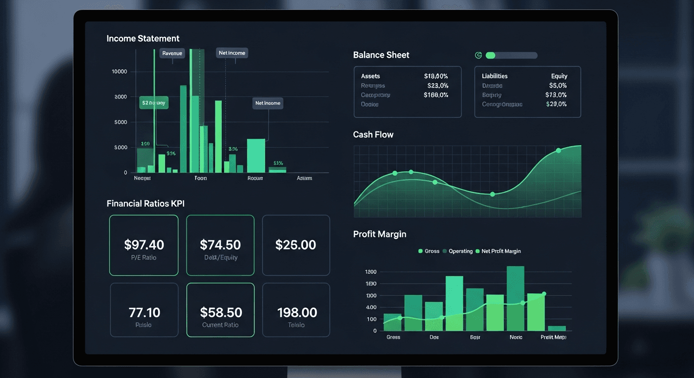 Financial Statements Dashboard